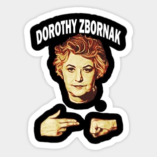 Dorothy Zbornak Sticker